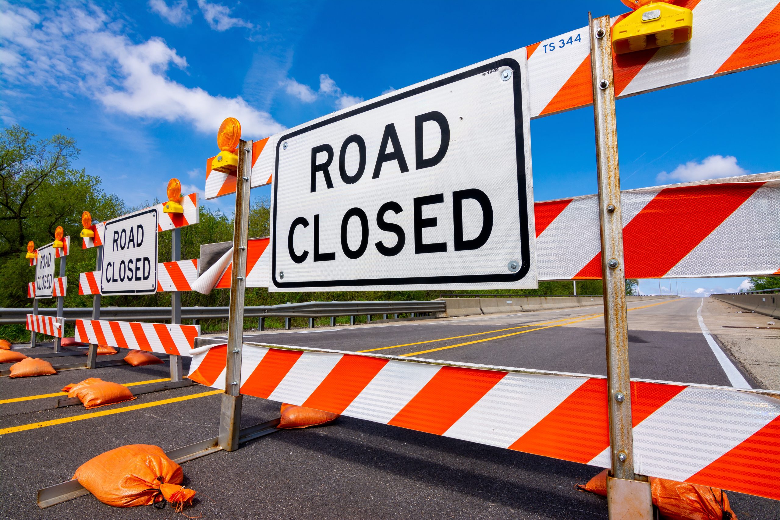 Road Closed Sign